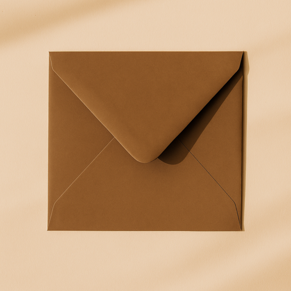 Envelop 14x14 bruin