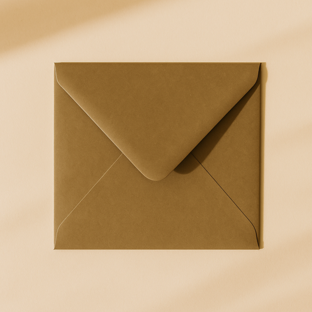 Envelop 14x14 camel
