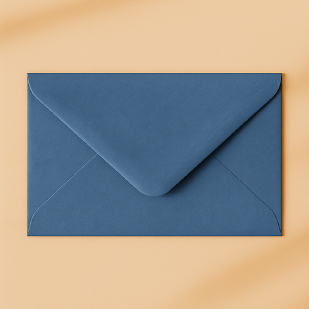 Envelop 12x18 blauwgrijs