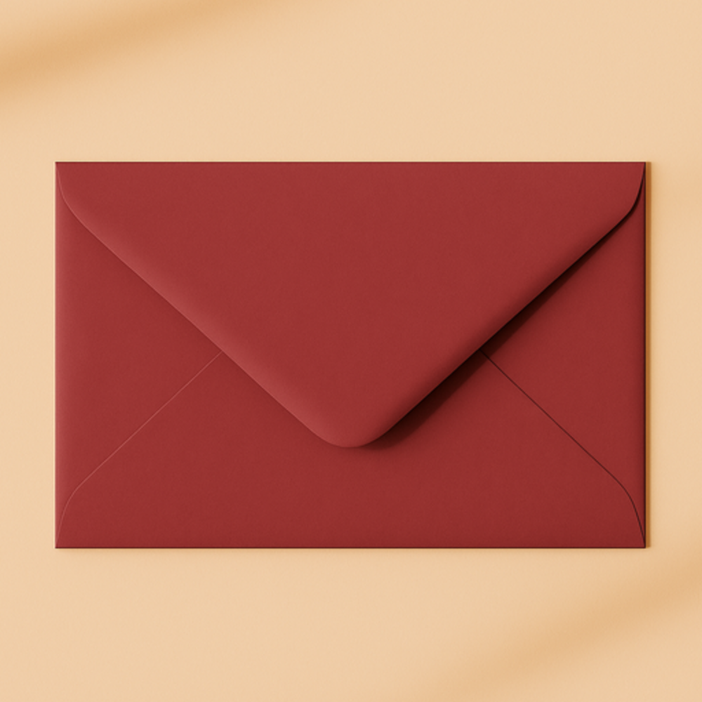Envelop 12x18 framboos