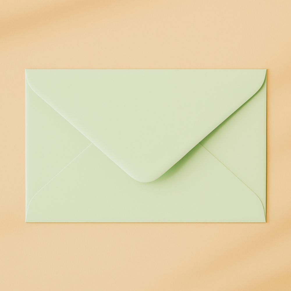 Envelop 12x18 lichtgroen