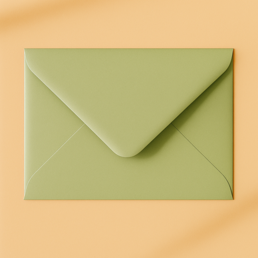 Envelop 12x18 metallic mint