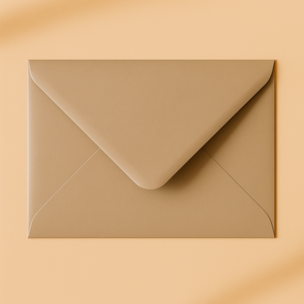 Envelop 12x18 metallic sand
