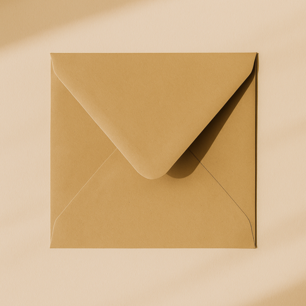 Envelop 14x14 kraft
