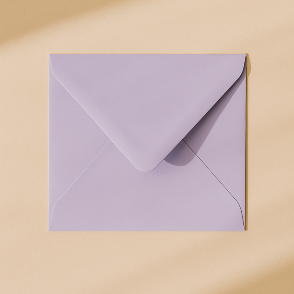 Envelop 14x14 lavendel