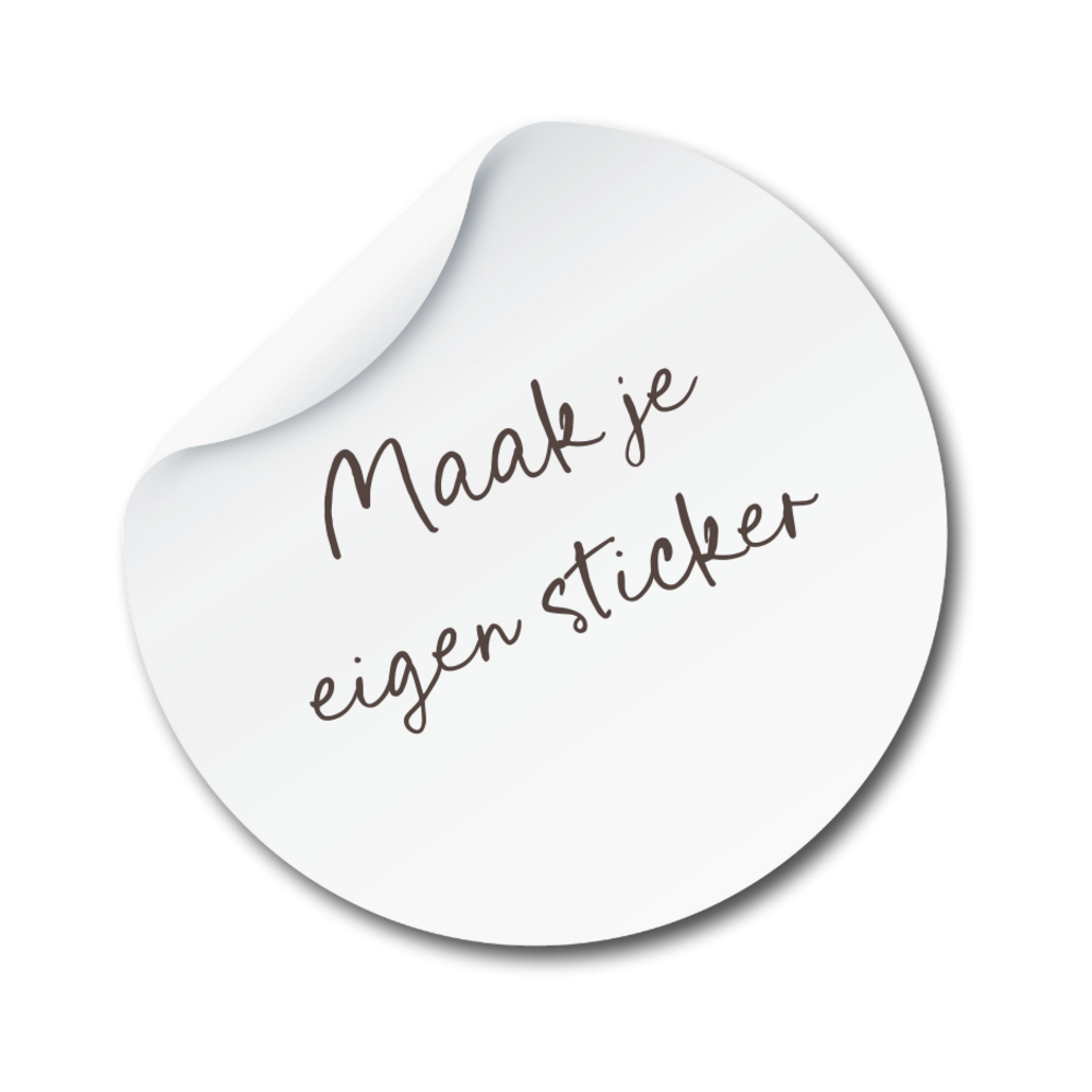 Sluitsticker zelf maken