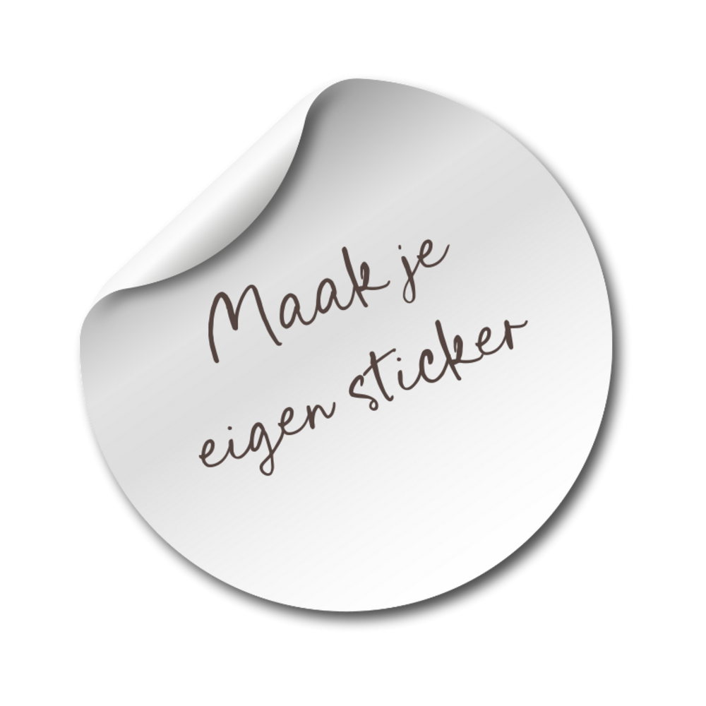 Sluitsticker zelf maken