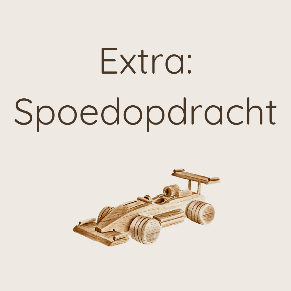 Extra: spoedopdracht