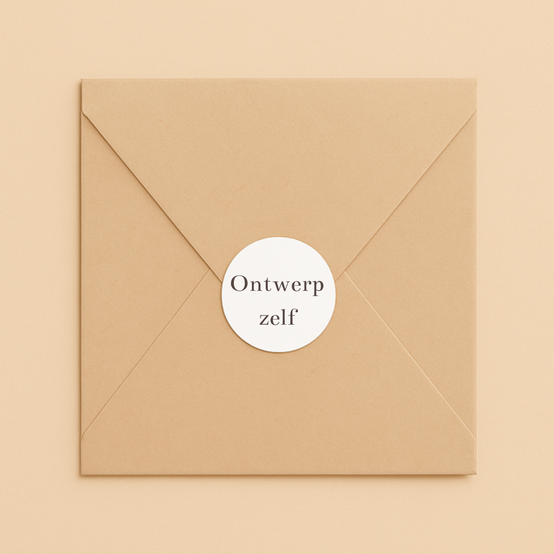 Sluitsticker eigen ontwerp