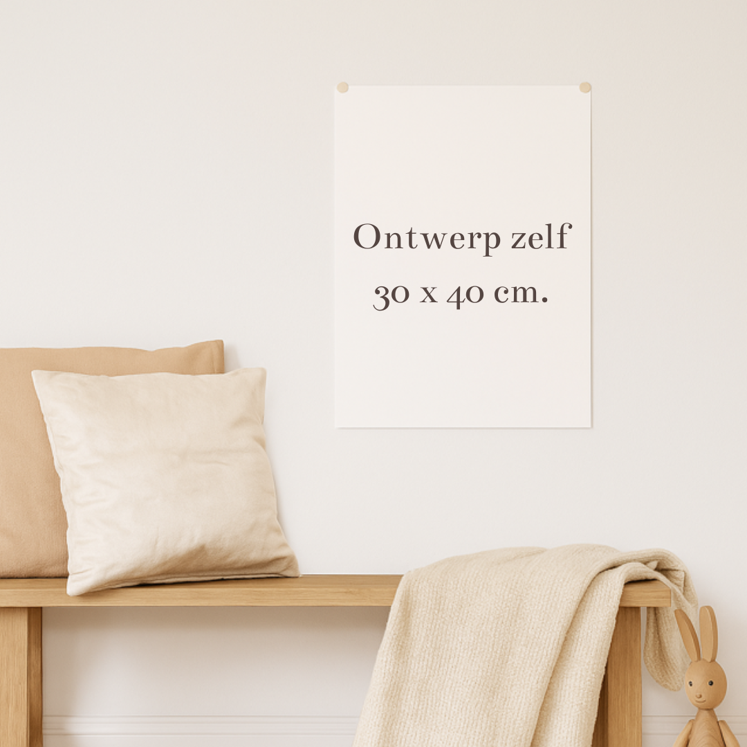 Poster eigen ontwerp